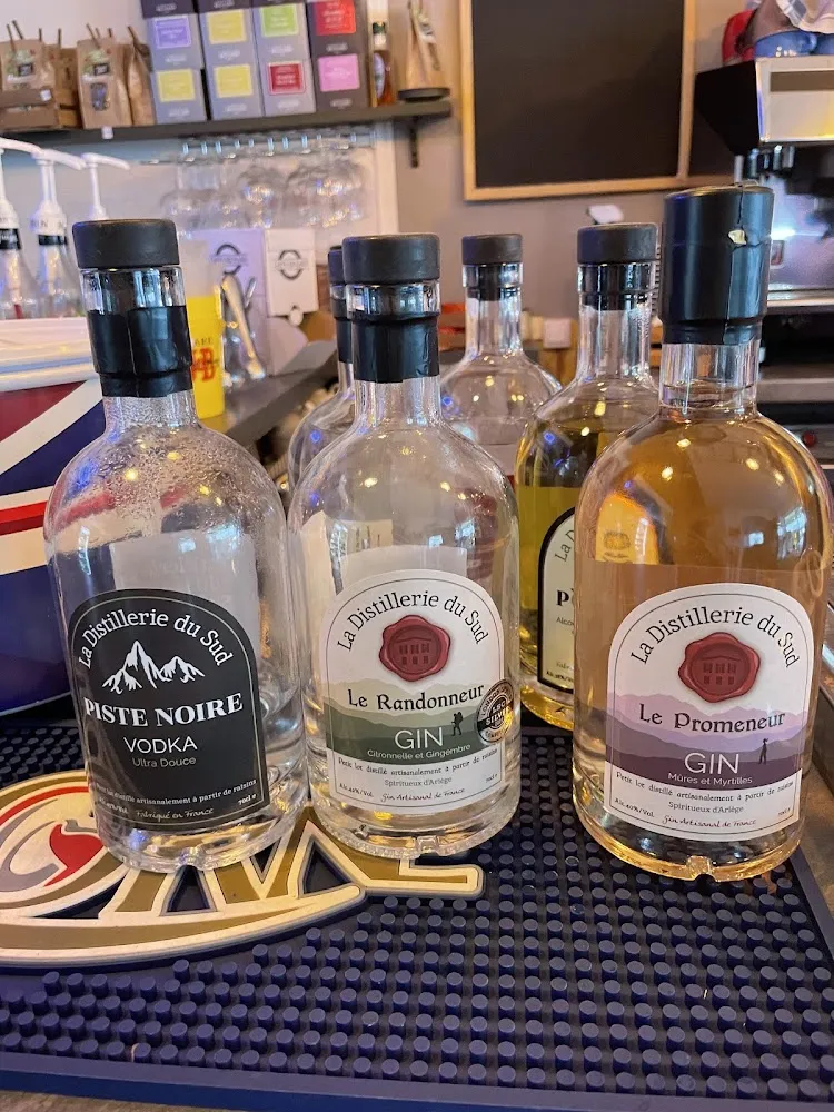 Locally Distilled Vodka and Gin