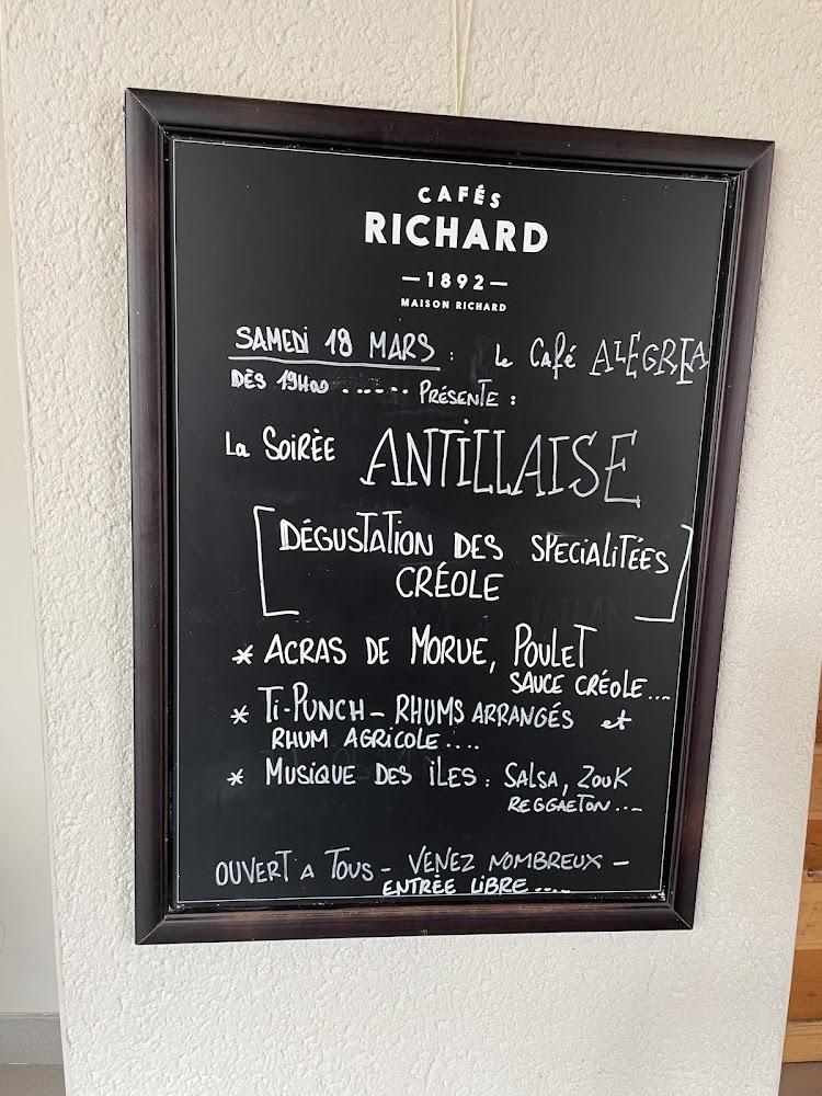 Cafe Alegria - Menu Image 1